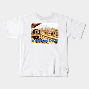 F Train Kids T-Shirt